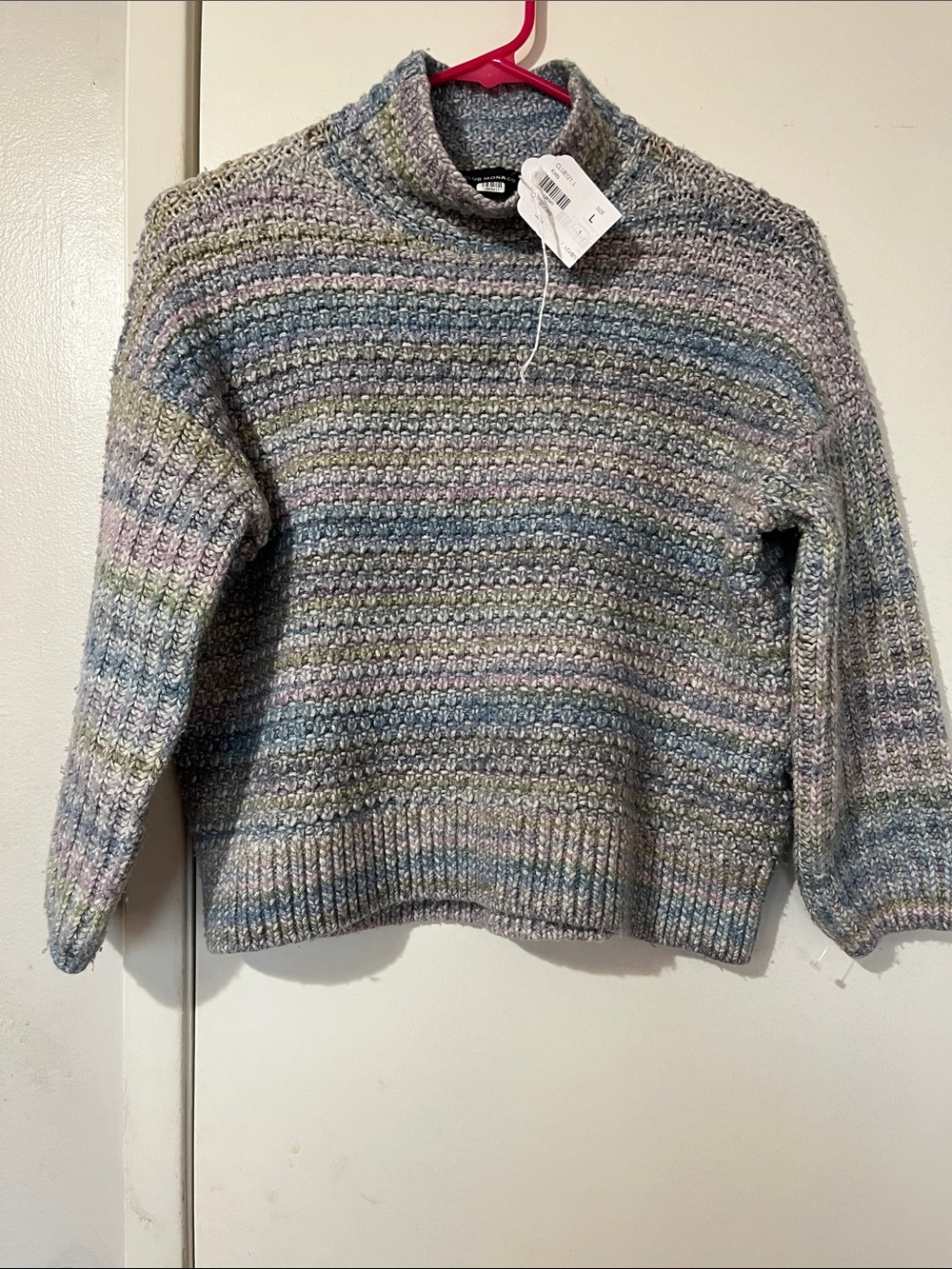 Club Monaco | Space Dyed Texture Mockneck Sweater large